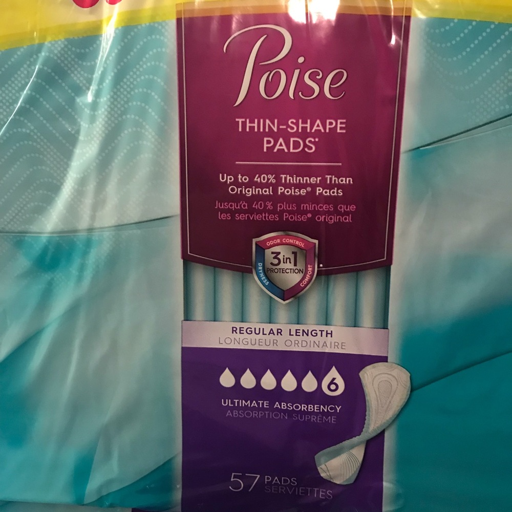 112 2-56 Poise thin shaped pads regular length